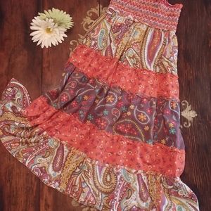 Girls Whimsical Boho skirt